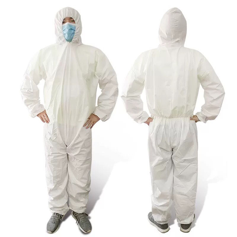 Disposable non-woven protective clothing